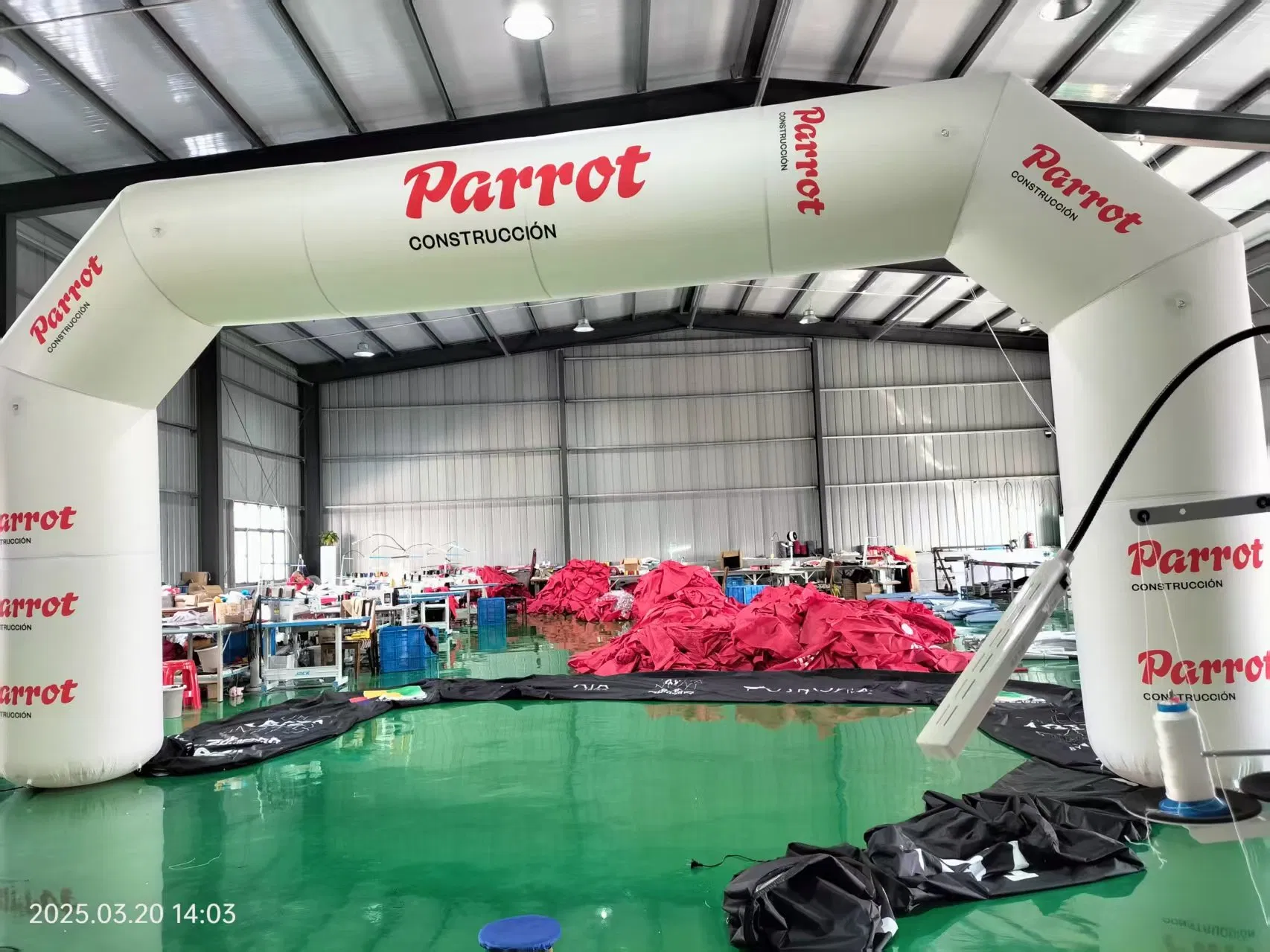 Heavy Duty Commercial Inflatable Tunnel Arch for Car Wash