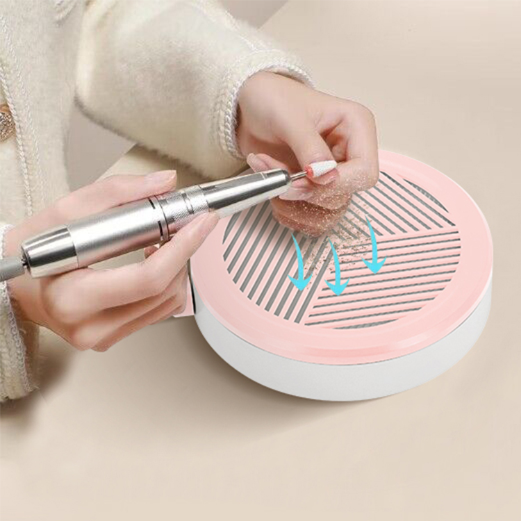 High Power Turbo Suction Fan Nail Dust Extractor Collector with Reusable Filter