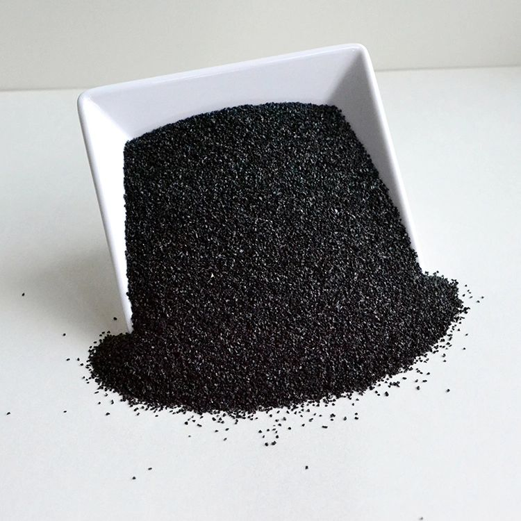 Sand Blasting Medium, Sandblasting Abrasive Used to Remove Rust and Paint, Black Corundum Aluminium Oxide