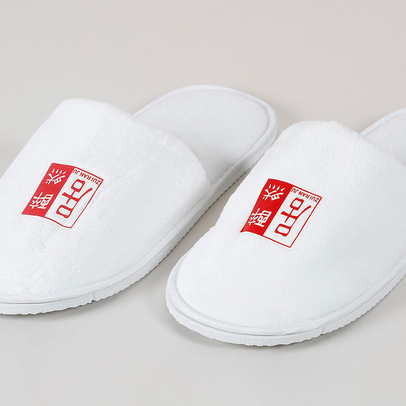 Customized Wholesale SPA Indoor Bedroom Bathroom Disposable Hotel Slippers