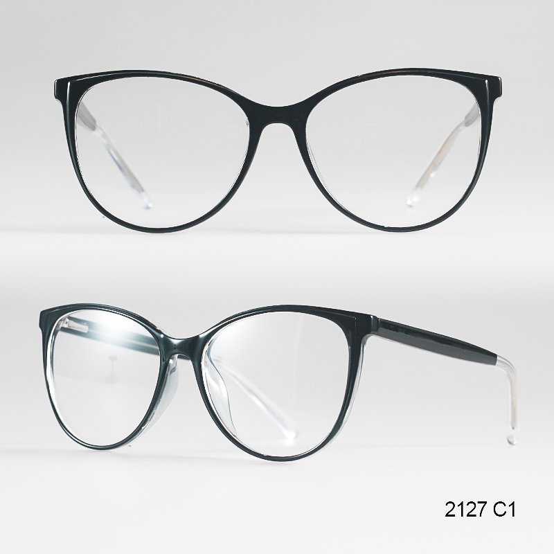 Cp Oversize Frame with Spring Hinge Double Color Nice Quality Optical