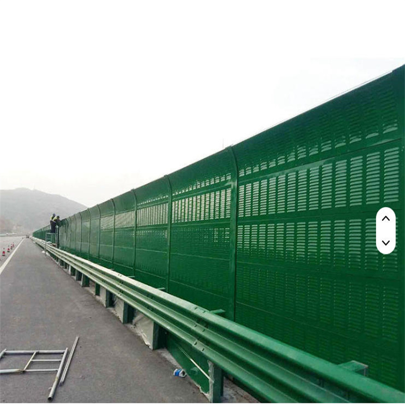 Hot Sale Sound Barrier Noise Highways Road Traffic Arc-Shaped Noise Barrier
