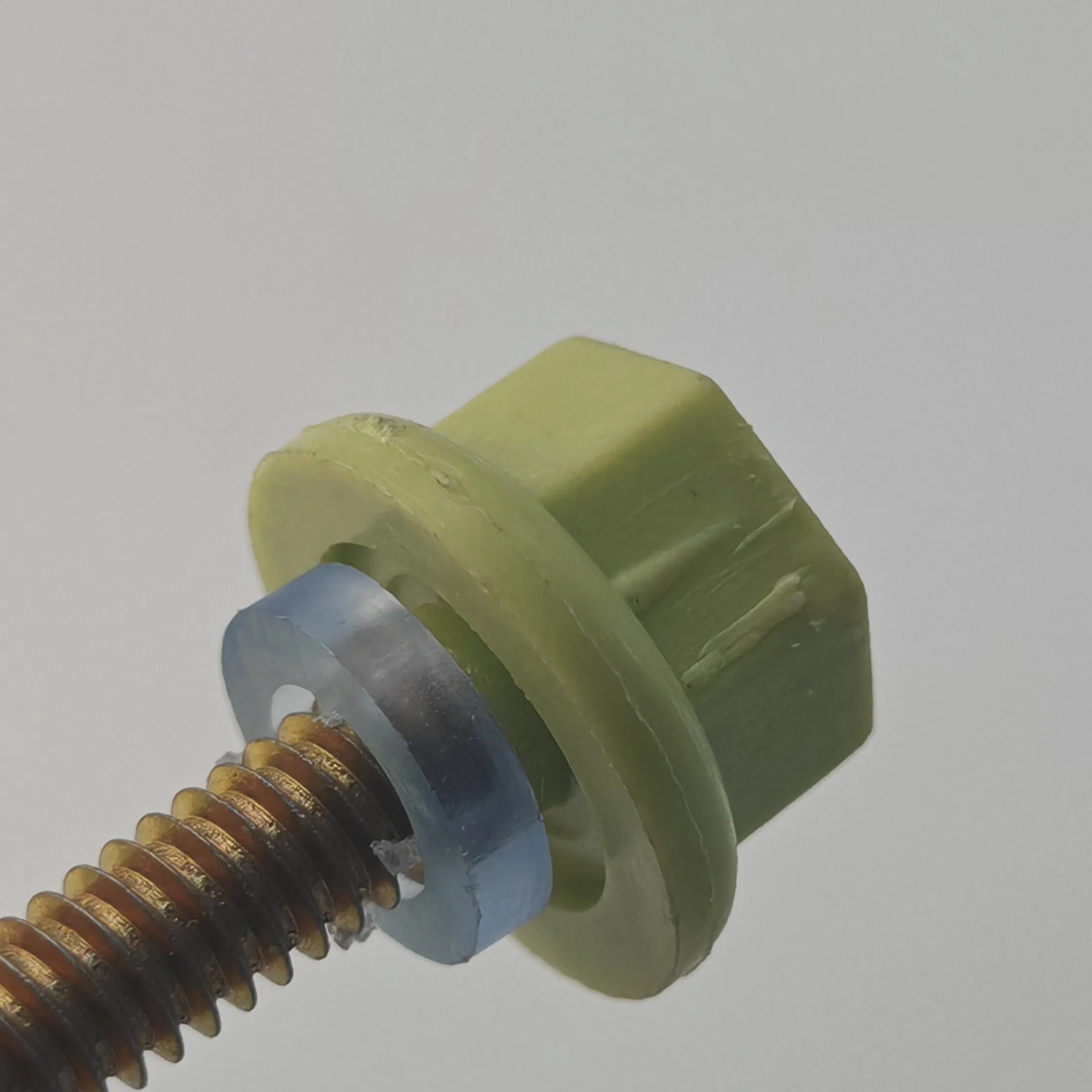 Саморез по металлу шестигранный с прессшайбой, оцинкованный