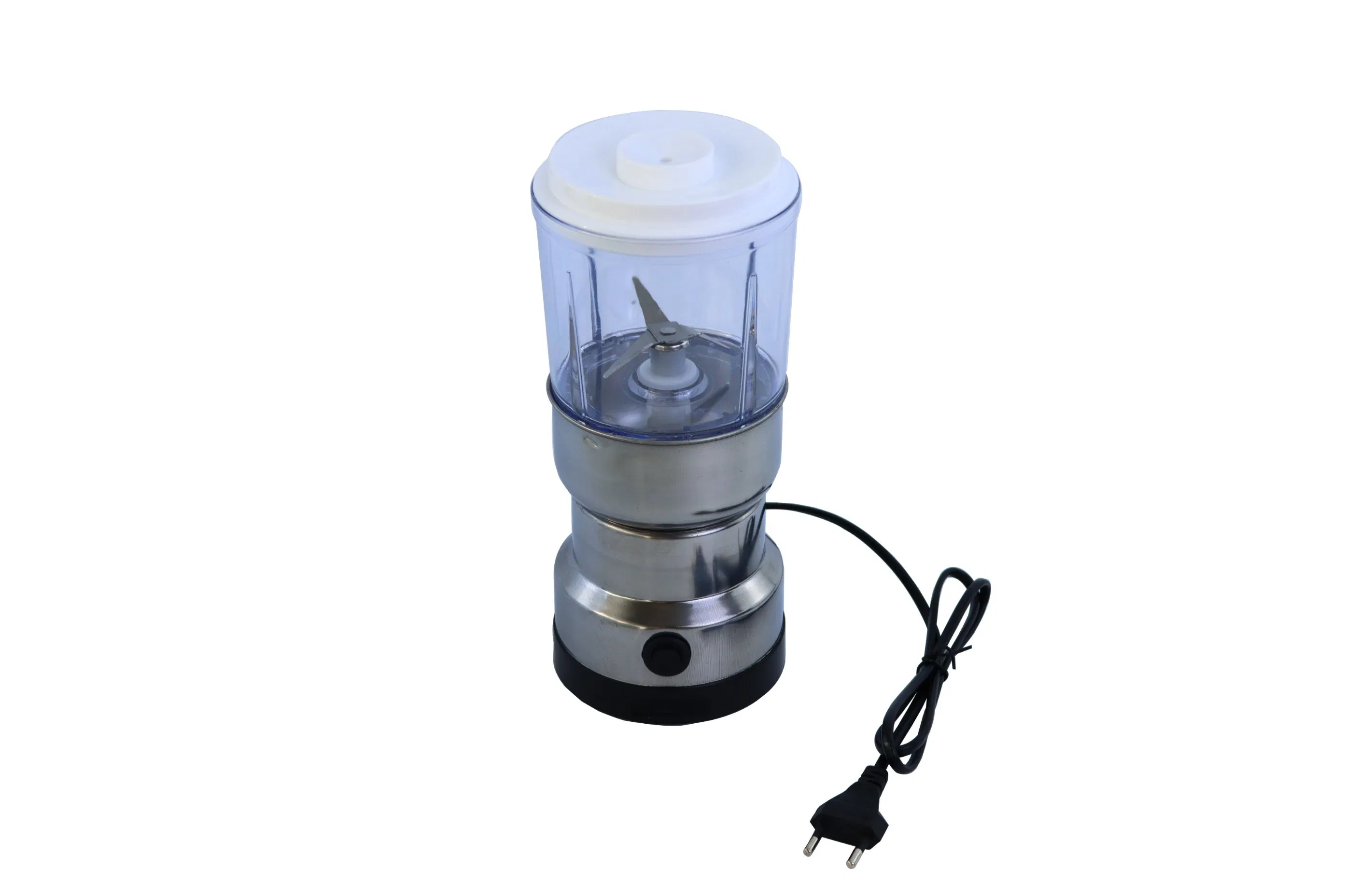 Travel Friendly Stainless Steel Electric Blade Coffee Grinder Spice Bean Jar Grinder