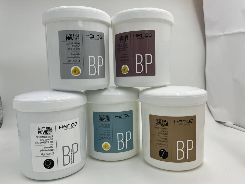 Hair Color OEM/ODM Hair Bleach Powder Lightens +9 Shades Without Damaging The Hair Strand