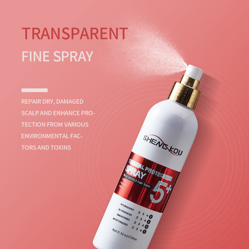 Factory Private Label Hair Care Products Smoothing and Moisturizing Hair Heat Protection Spray