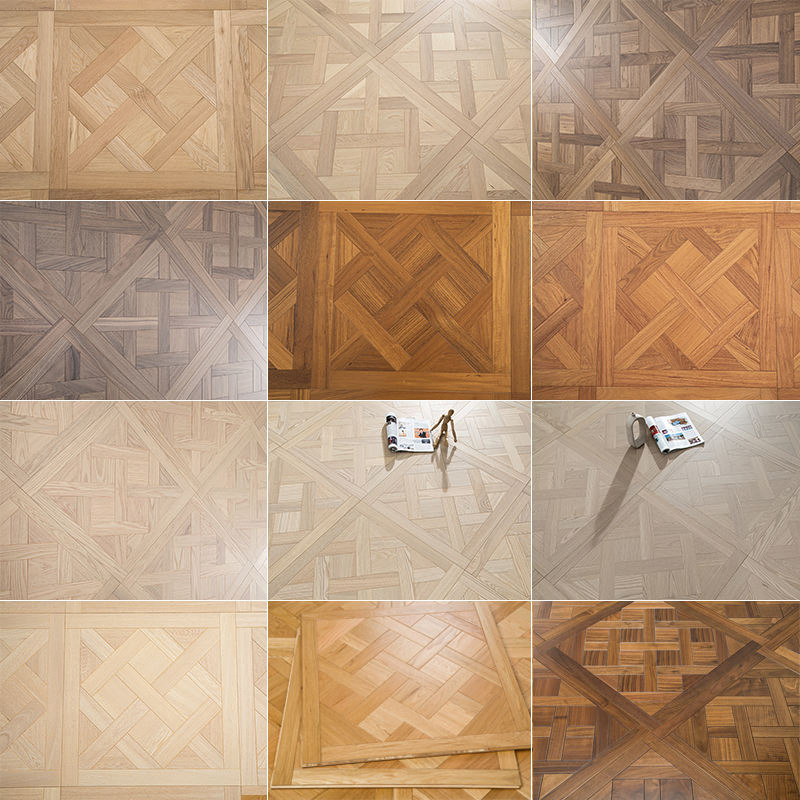 Паркетная доска Luxury 600x600 мм, инженерная древесина, щеточная обработка