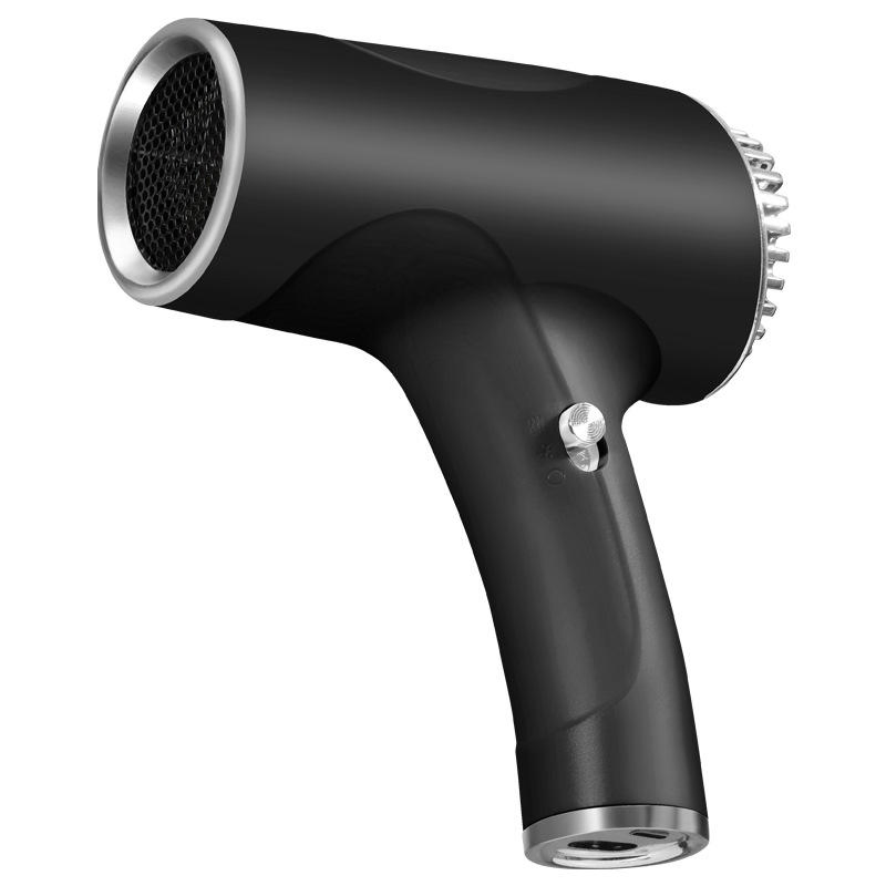 Save Portable High-Power USB Salon Lonic Hair Dryer with Quick-Dry Nylon Brush Wireless Electric Bryshes for Household Hair Care