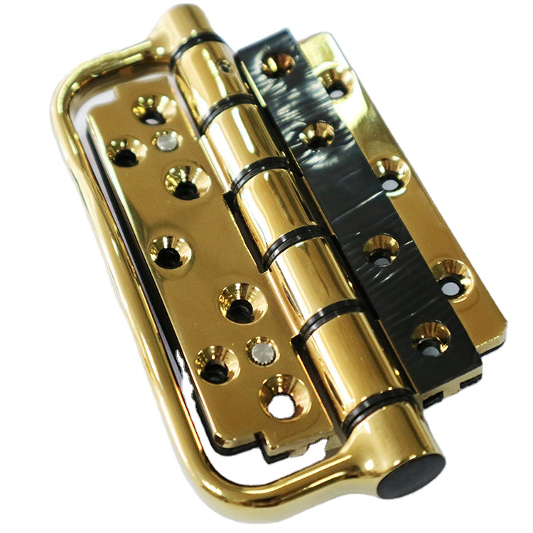 German Folding Door Gold Locking Stainless Steel Hinge for Door and Cabinet