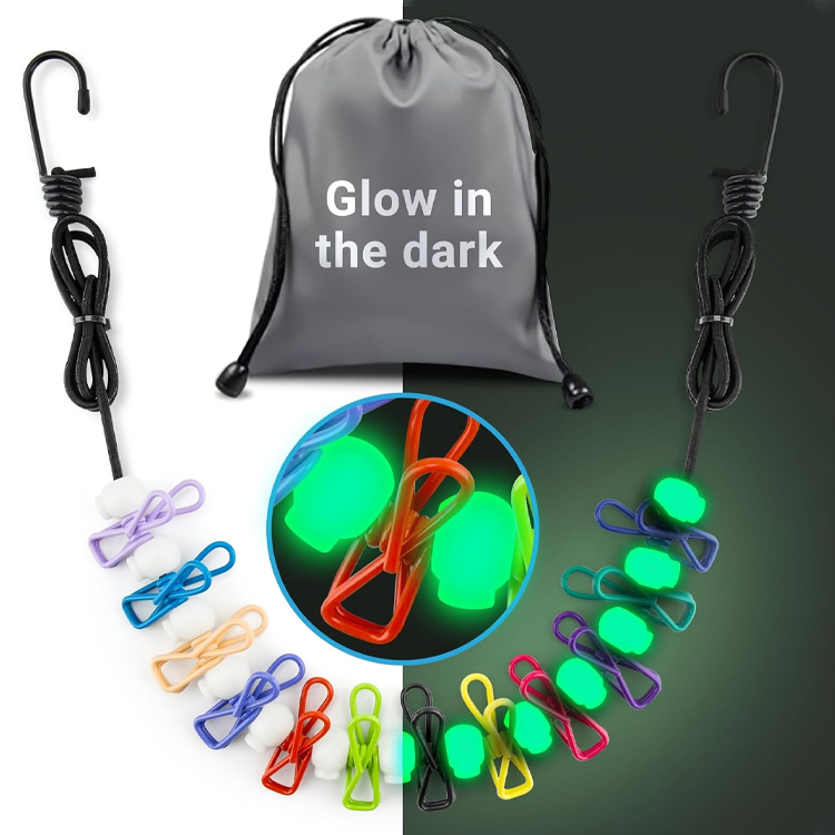 Compact Retractable Travel Clothesline for Efficient Travel Laundry Solutions