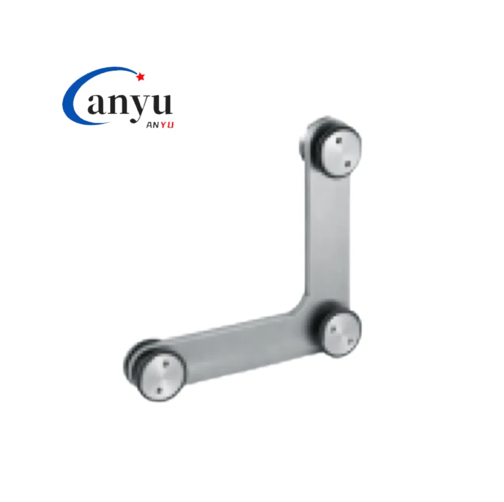 Stainless Steel Glass Hardware Fitting Over Panel Connectors Pivots Glass Hardware