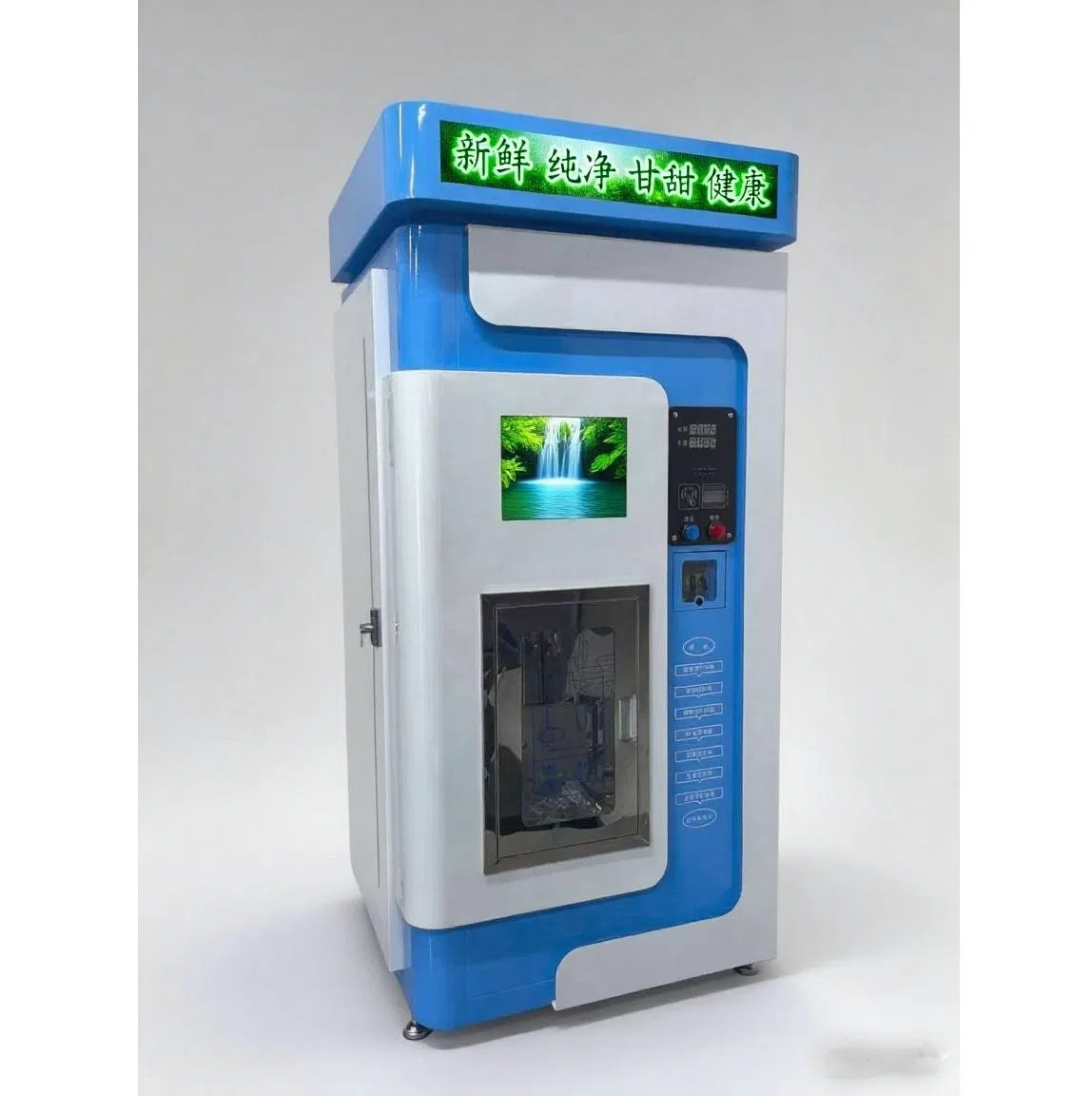 RO Purification System Coin Water Drinking Automatic Bottled Water Vending Machine with Cold Water Alkaline Water Electrolysis Water