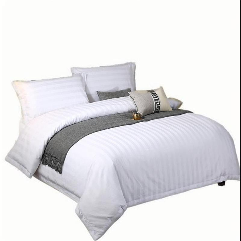Hotel Cotton Bedding Set Ultra Soft Duvet Cover Bed Sheet Pillowcases