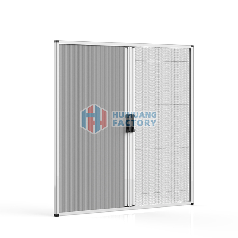 Retractable Screen Window & Door Blinds and Screen Honeycomb and Folding Mesh Combination