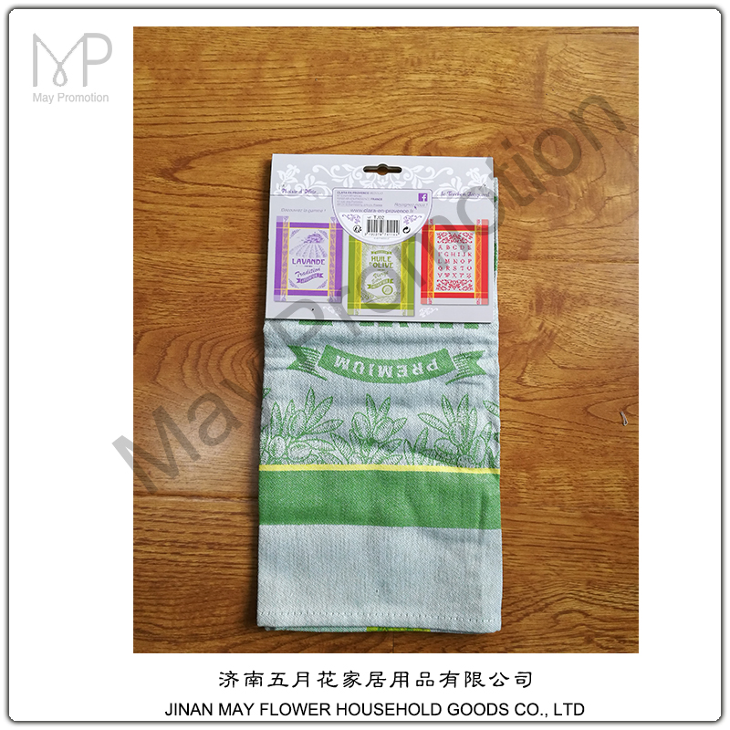 Custom Towel Digital Print Cotton Kitchen Linens for Your Design