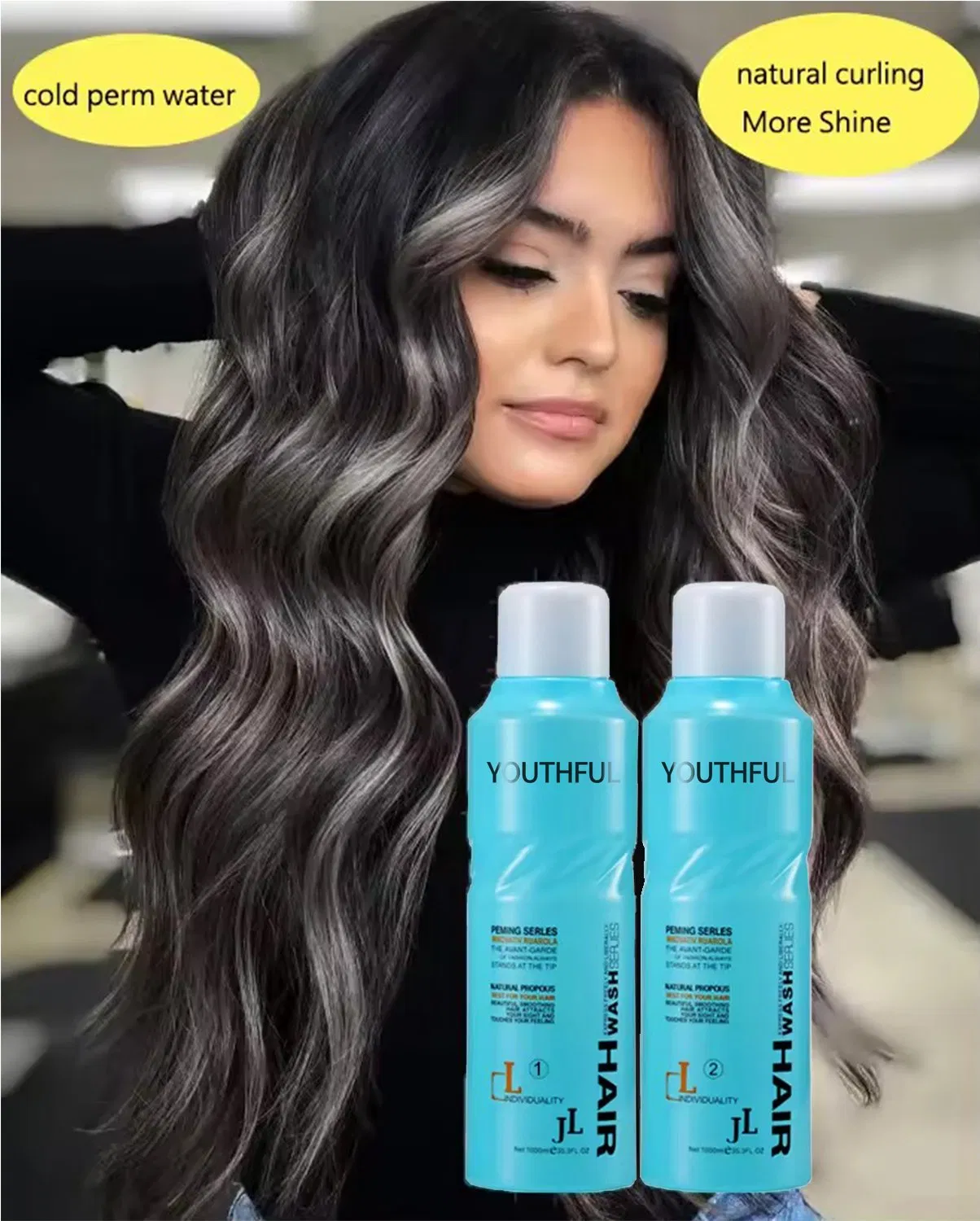 Professional Popular Cold Curly Perm Long Lasting Cream