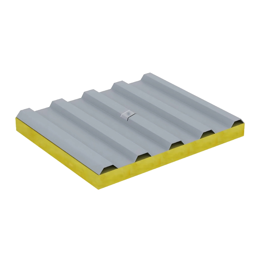 Roof Sandwich Panel with Cold Storage Insulation for Seafood Warehouse Roofs