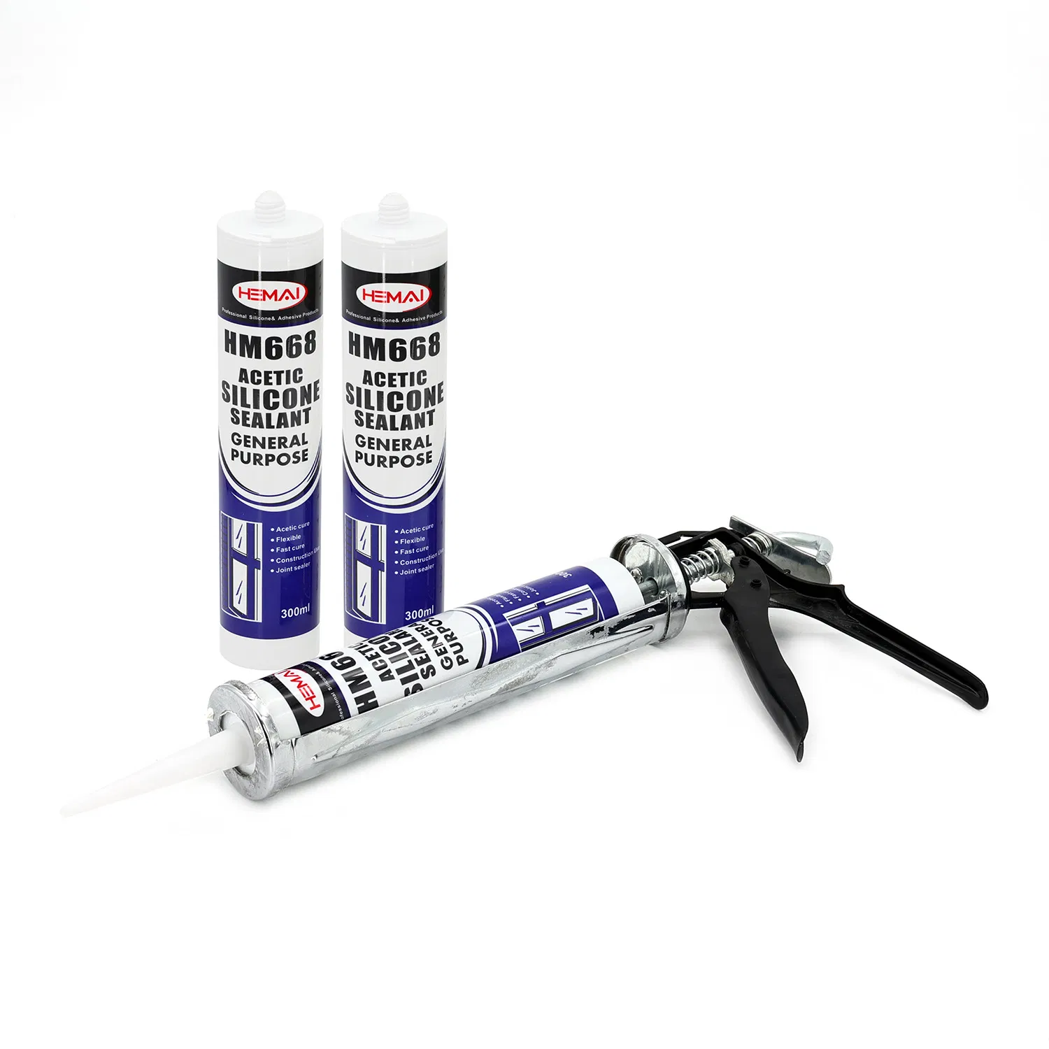General Purpose Quick Drying Glass Indoor Aquarium Strong Adhesive Glue Silicone Sealant