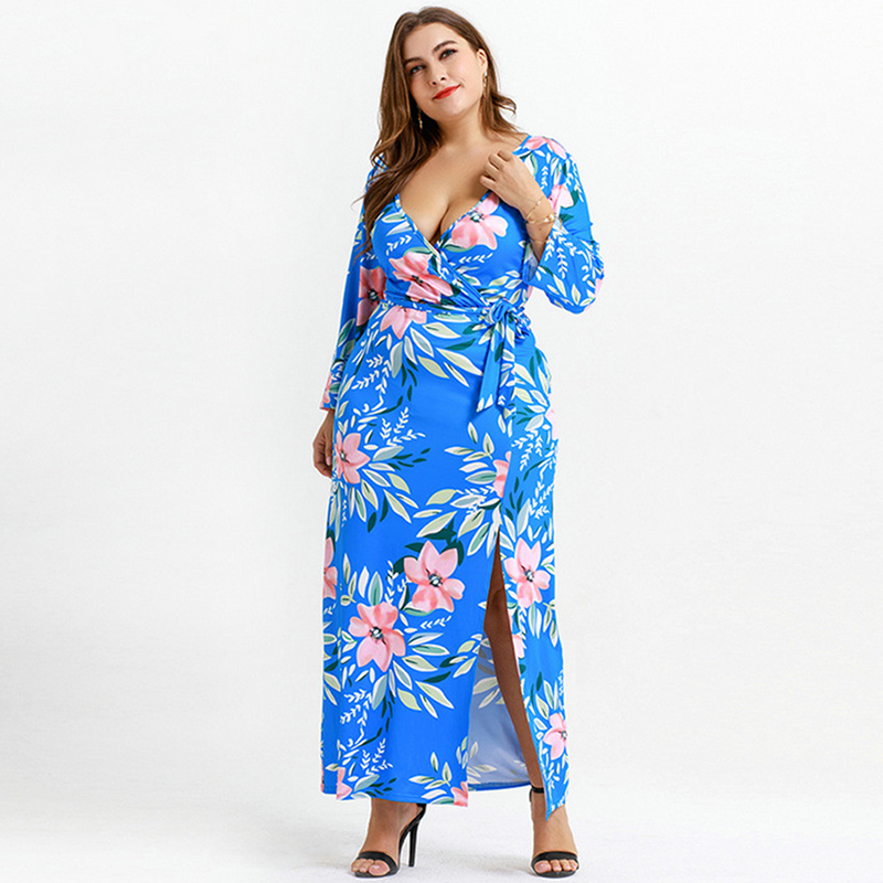 Комбинезон женский цветочный принт больших размеров