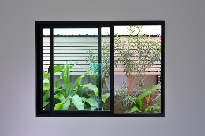 Ace Aluminum safety Double Glass Aluminum Sliding Windows for Commercial Building