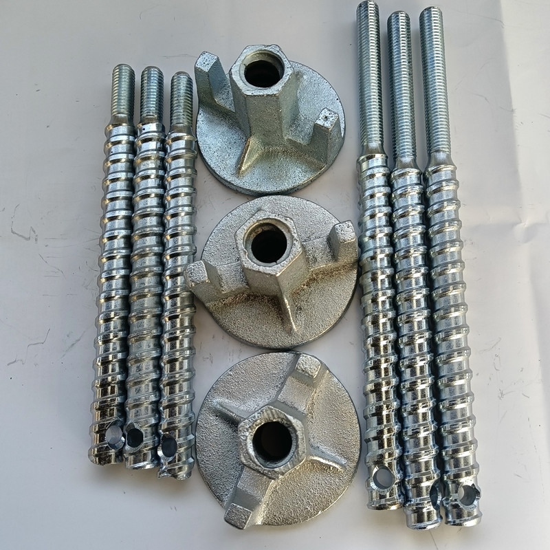 Formwork Tie Nut Galvanized Cast Iron Tie Rod Formwork Anchor Wing Nut