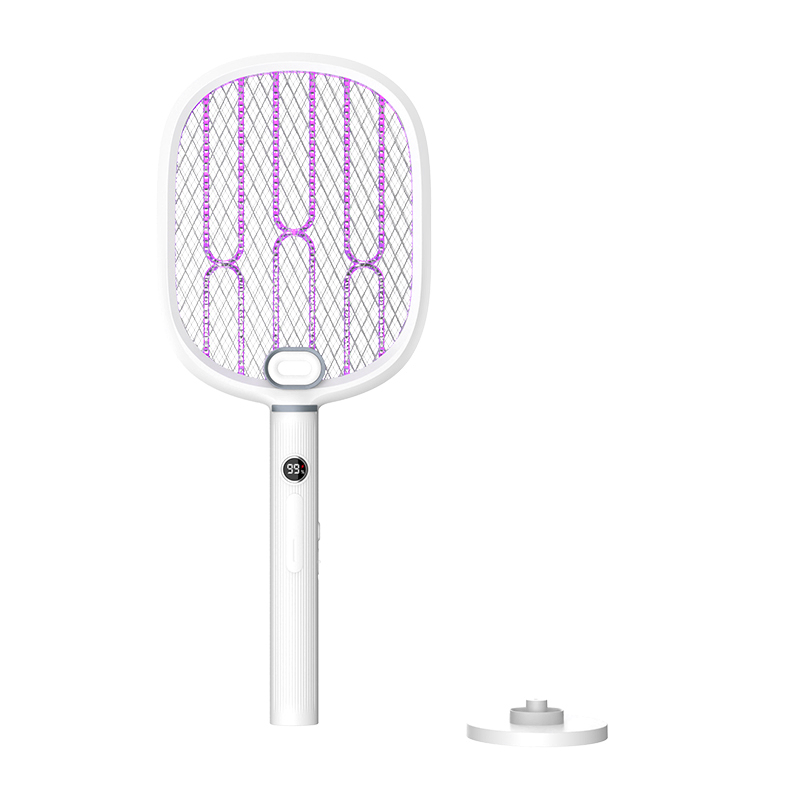 Factory Handheld Mosquito Bat Rechargeable Electric Fly Mosquito Killer Lamp Swatter Bug Zapper Racket Mosquito Repellent Swatter