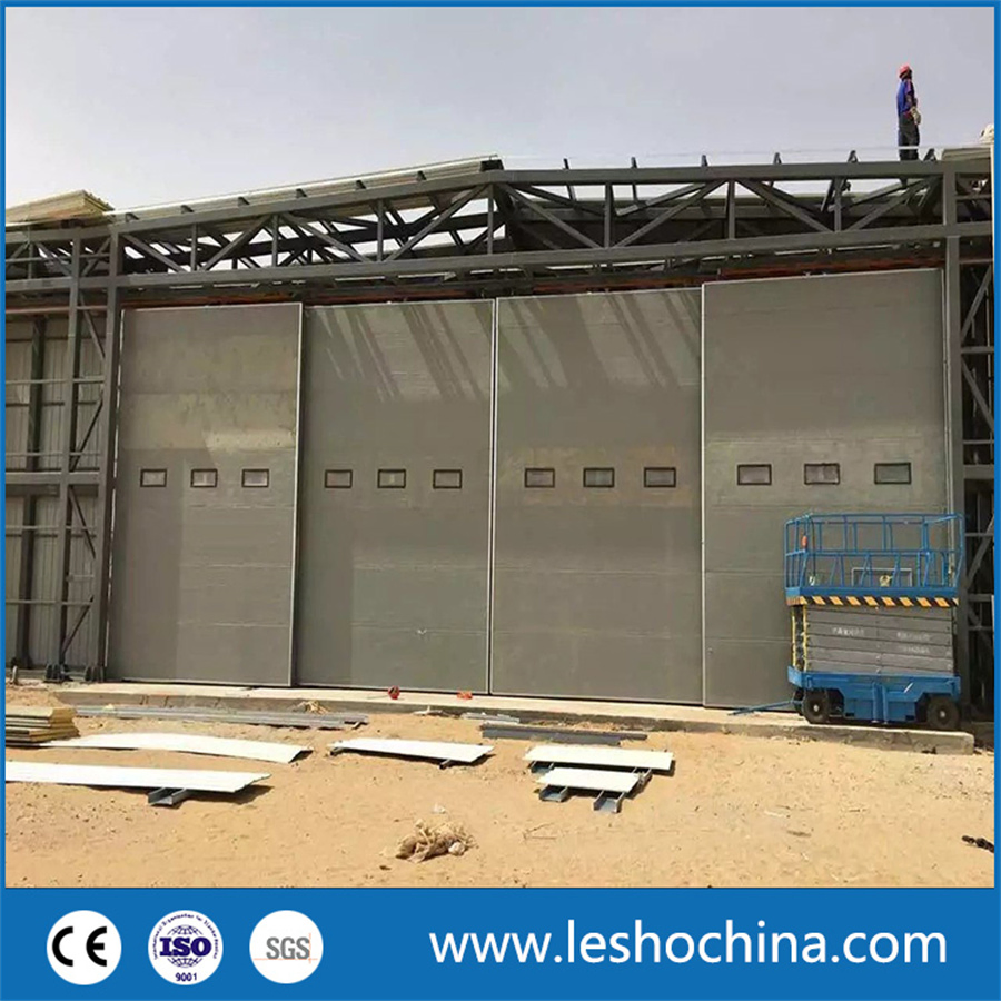 Flexible Soft Curtain Hangar Doors Suitable for Large Factories Automatic Hanger Door Airport Hanger Buildings Super Door in China