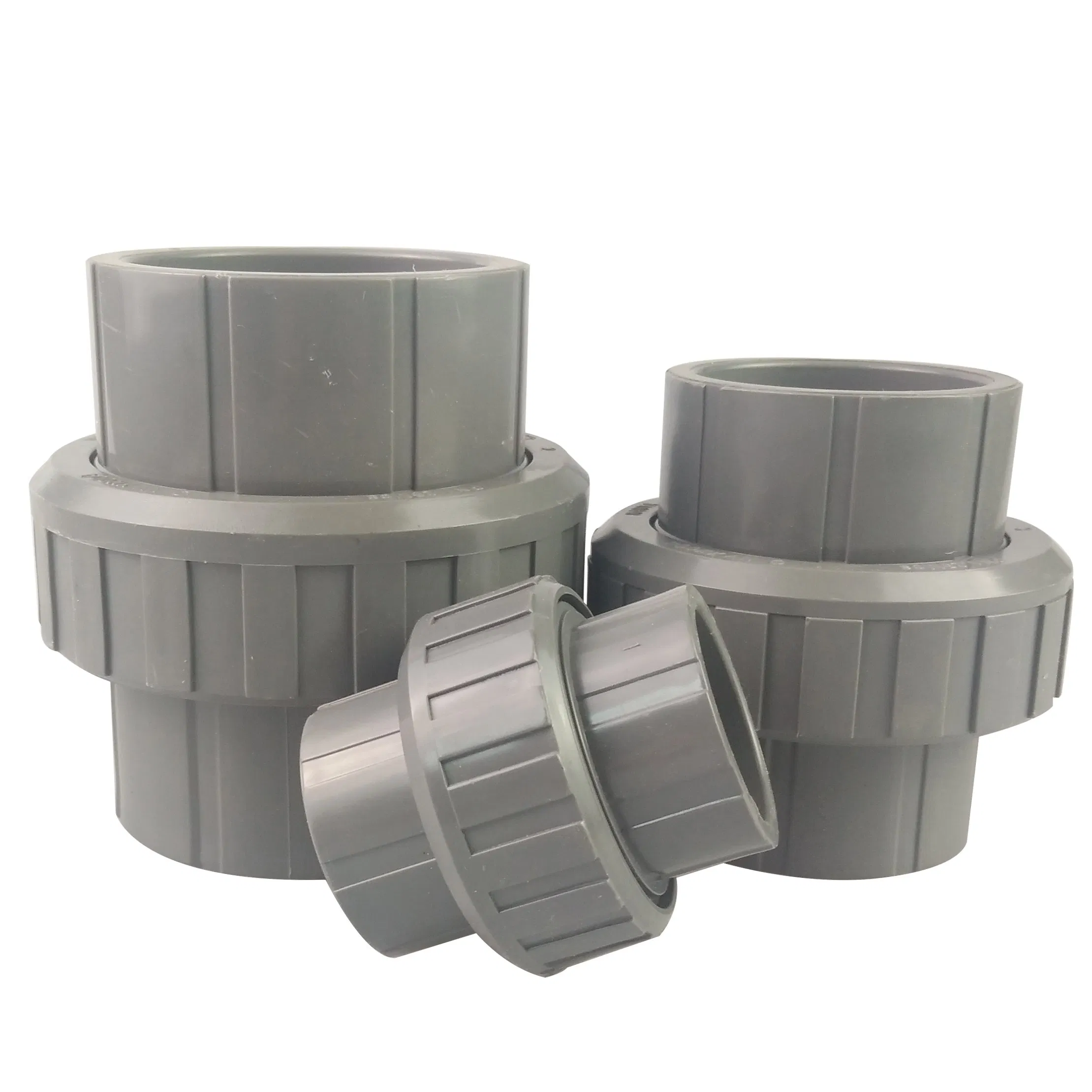 Online Sale High-Strength, Leak-Proof, Corrosion-Resistant, Durable PVC Plastic Union Fitting for Water Supply and Plumbing Systems