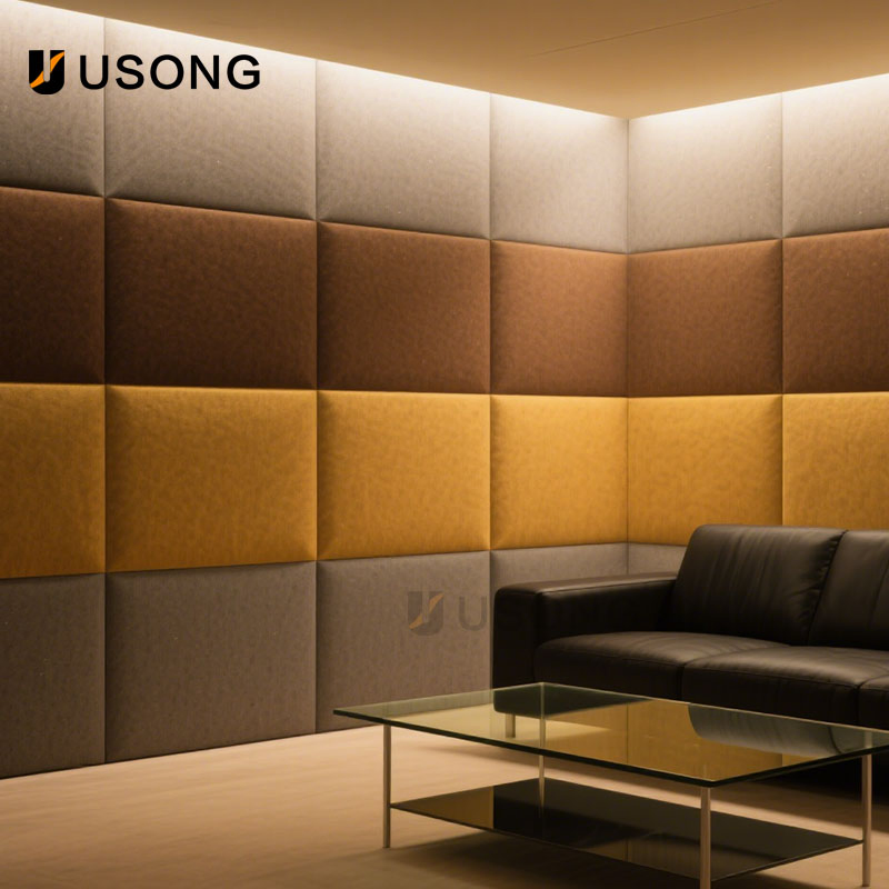 Flat-Shaped Environmentally Friendly Sound-Absorbing Fabric Sound Insulation Board Soft Package Interior Decoration Sound Insulation Wall