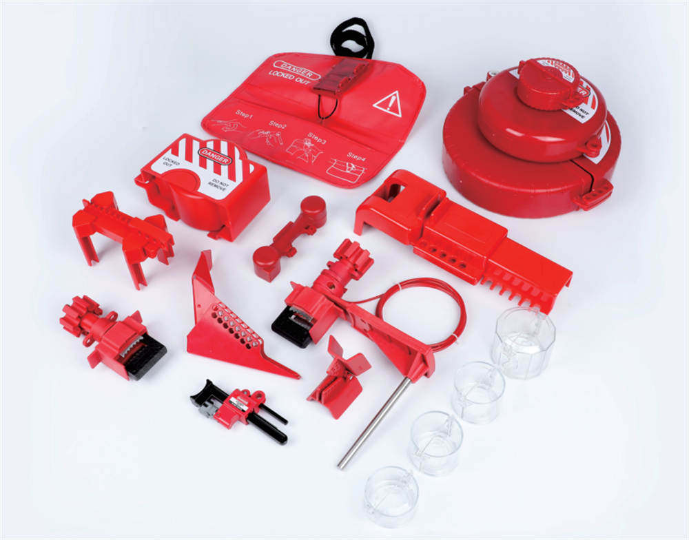 Industrial Heavy-Duty ABS Valve Lockout Device for Safety