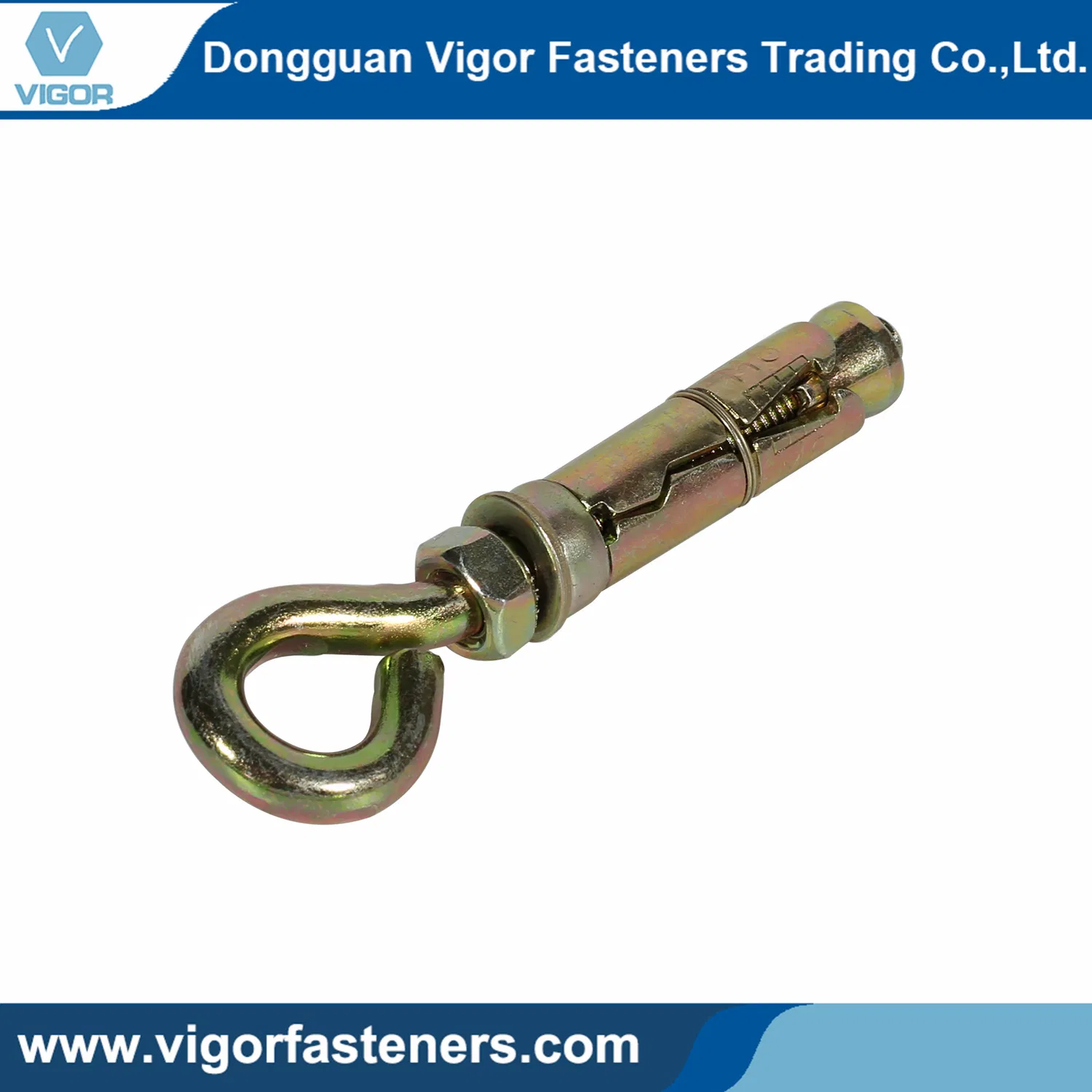 Carbon Steell Wall Concrete Closed Eye Bolt Expansion Sleeve Anchor