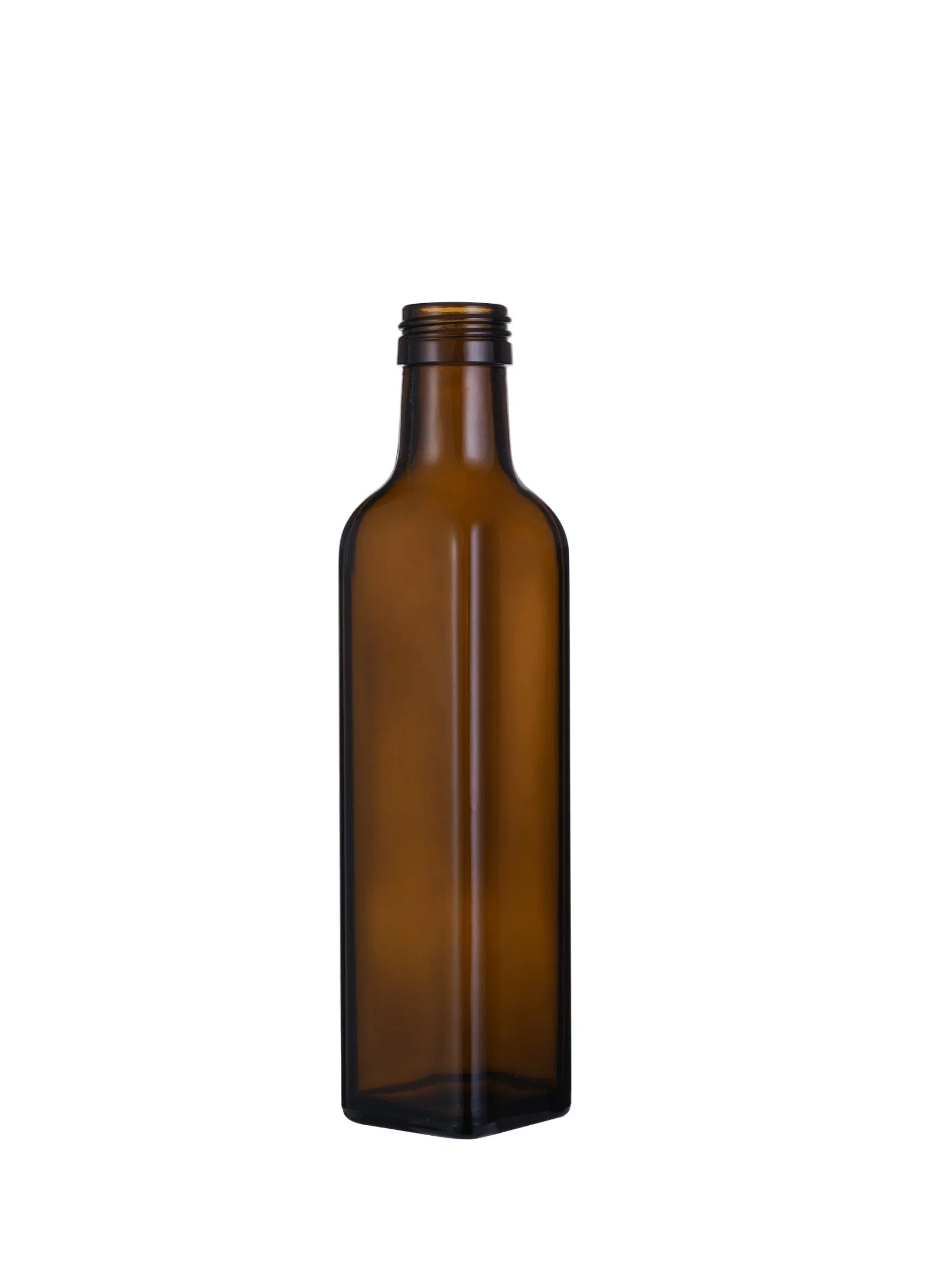 Modern Style Olive Oil Bottle 500ml 750ml Dark Green Glass Bottle with Spot Wholesale