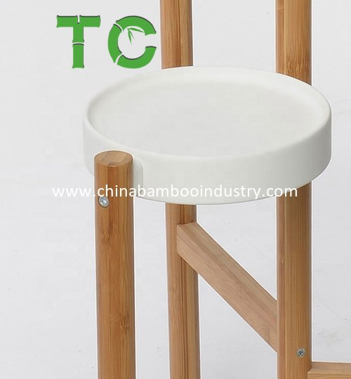 Wholesale Bamboo Plant Stand Indoor - 3 Tier Tall Corner Plant Stand - Flower and Plant Display Rack - Pot Holder