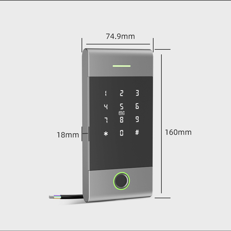 Fingerprint Access Control Keypad WiFi Digital Biometric Finger Print Access Control Smart Door Lock System