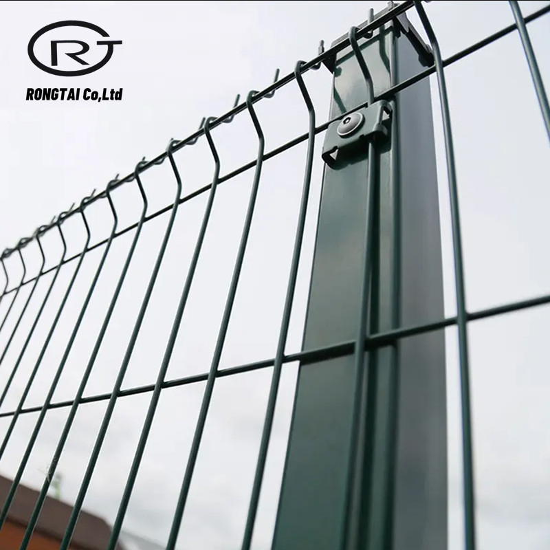 PVC Welded Galvanized Iron Wire Mesh Panel Garden Perimeter Fencing