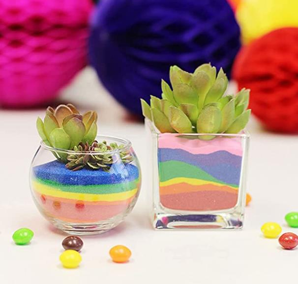 Art Sand, Craft Sand Scenic Sand Decor Colored Sand