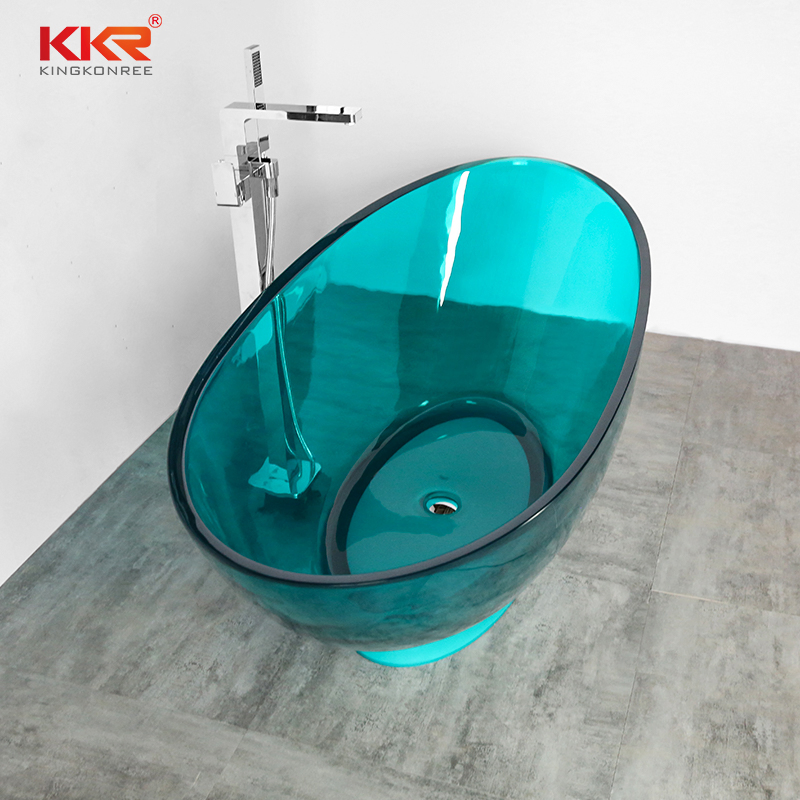 Современная овальная акриловая ванна