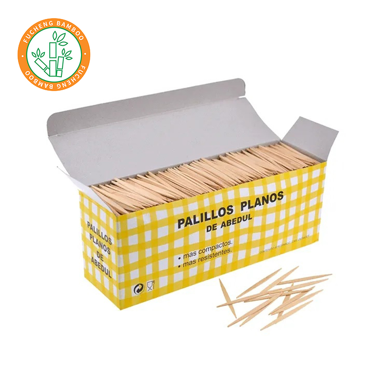 Order Custom - Printed Toothpick Flags with Wood Double Toothpick Flags