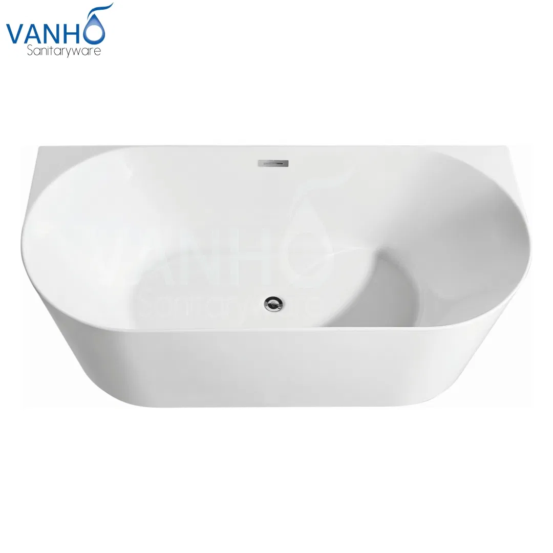 New Popular Model, White Color, High Quality Acrylic Freestanding Bathtub