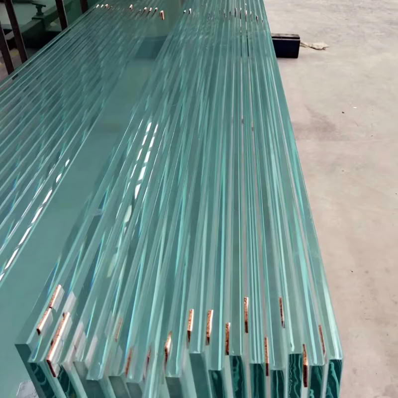 10mm 12mm Clear Heat Soaked Tempered Glass China Factory High Safety Harden Glass Toughened Architectural Building Glass