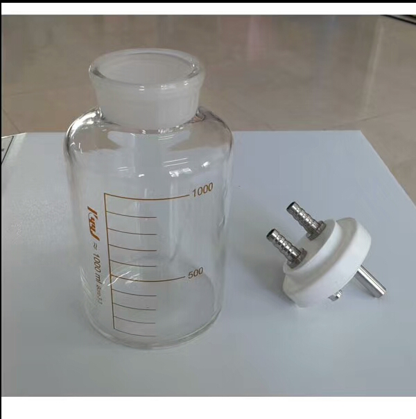 Стеклянная бутылка для хранения жира 1000 мл