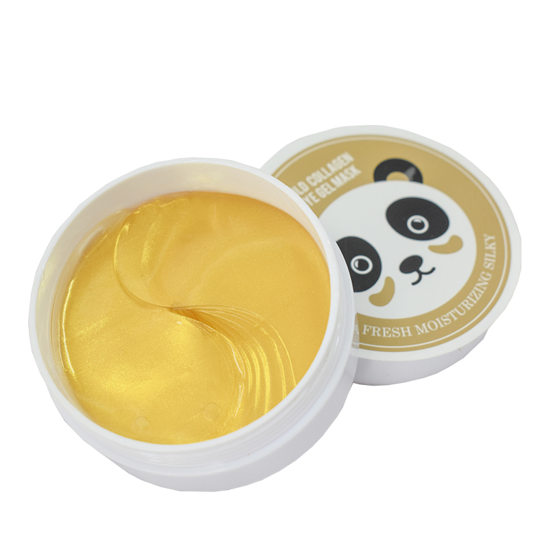 OEM Dark Circles Remove Amino Acid Collagen 24K Gold Eye Mask Golden Under Eye Patches