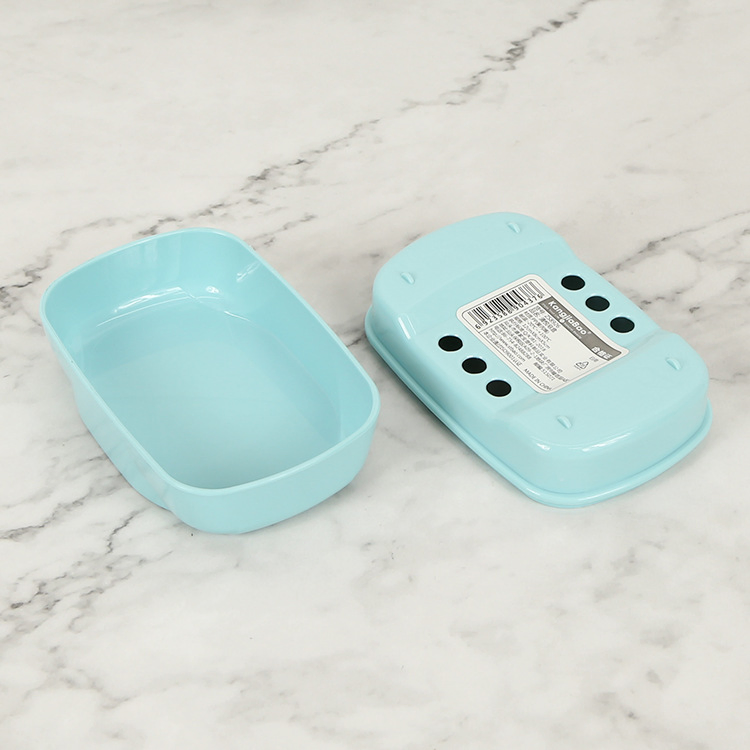 Портативная мыльница для стирального мыла с крышкой