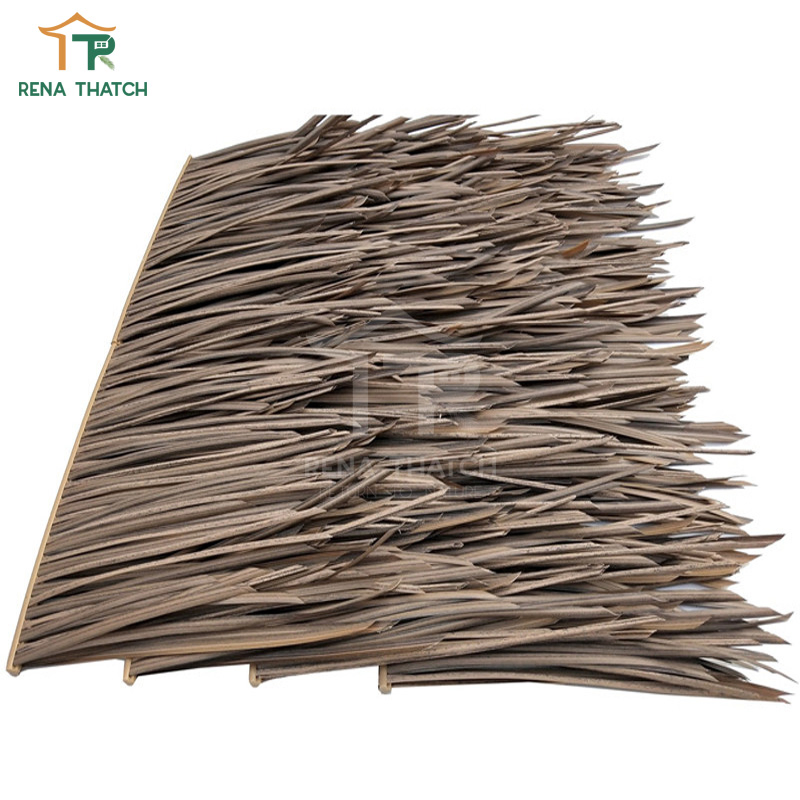 Mexican Thatch Roofing Roll Natural Grass Straw Roofing Tiles Synthetic Thatch for Sale