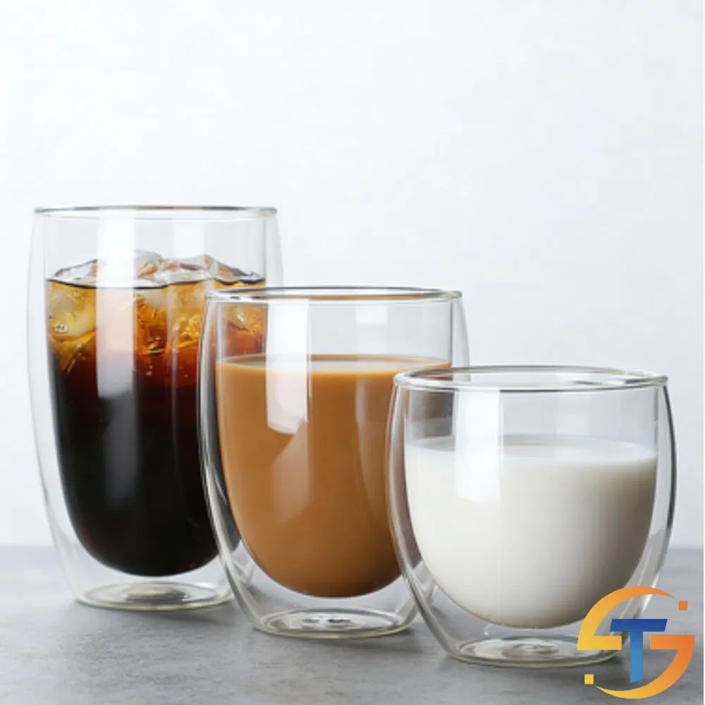 Набор термостаканов из боросиликатного стекла