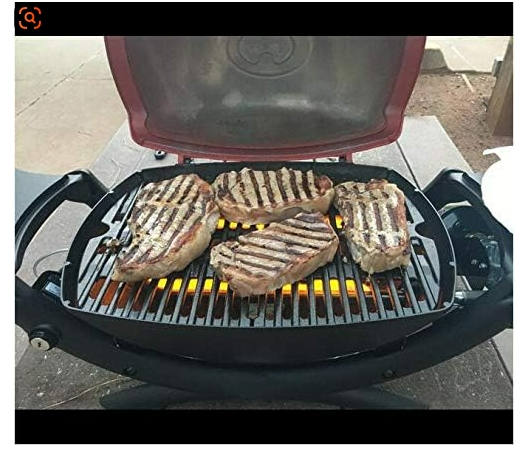 Fsx Cc7644 (2-Pack) 17 X 12.7 Inches Cast Iron Cooking Grid Grates for Weber