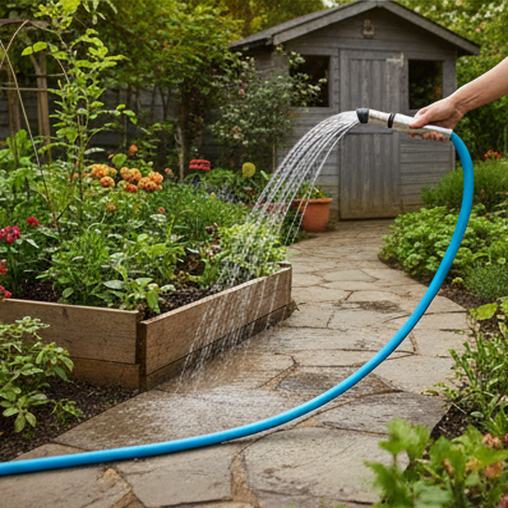 Heavy-Duty 5/8 Inch PVC Garden Hose for Efficient Watering