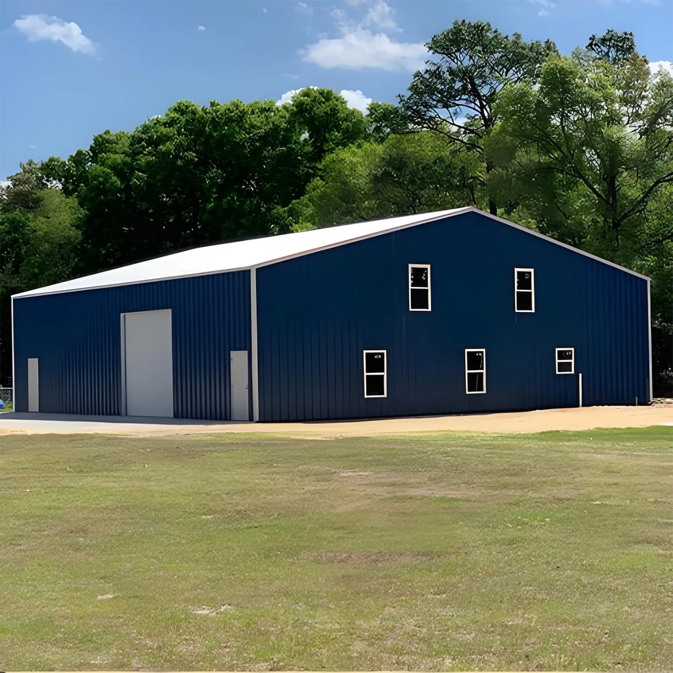 High Quality Agricultural Steel Structure Warehouse Customized Design and Convenient Installation