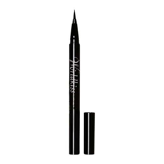 Liquid Eye Liner, Stay All Day Makeup with Fine Brush Tip Lasting Satin Finish, Smudge-Proof & Transfer-Resistant