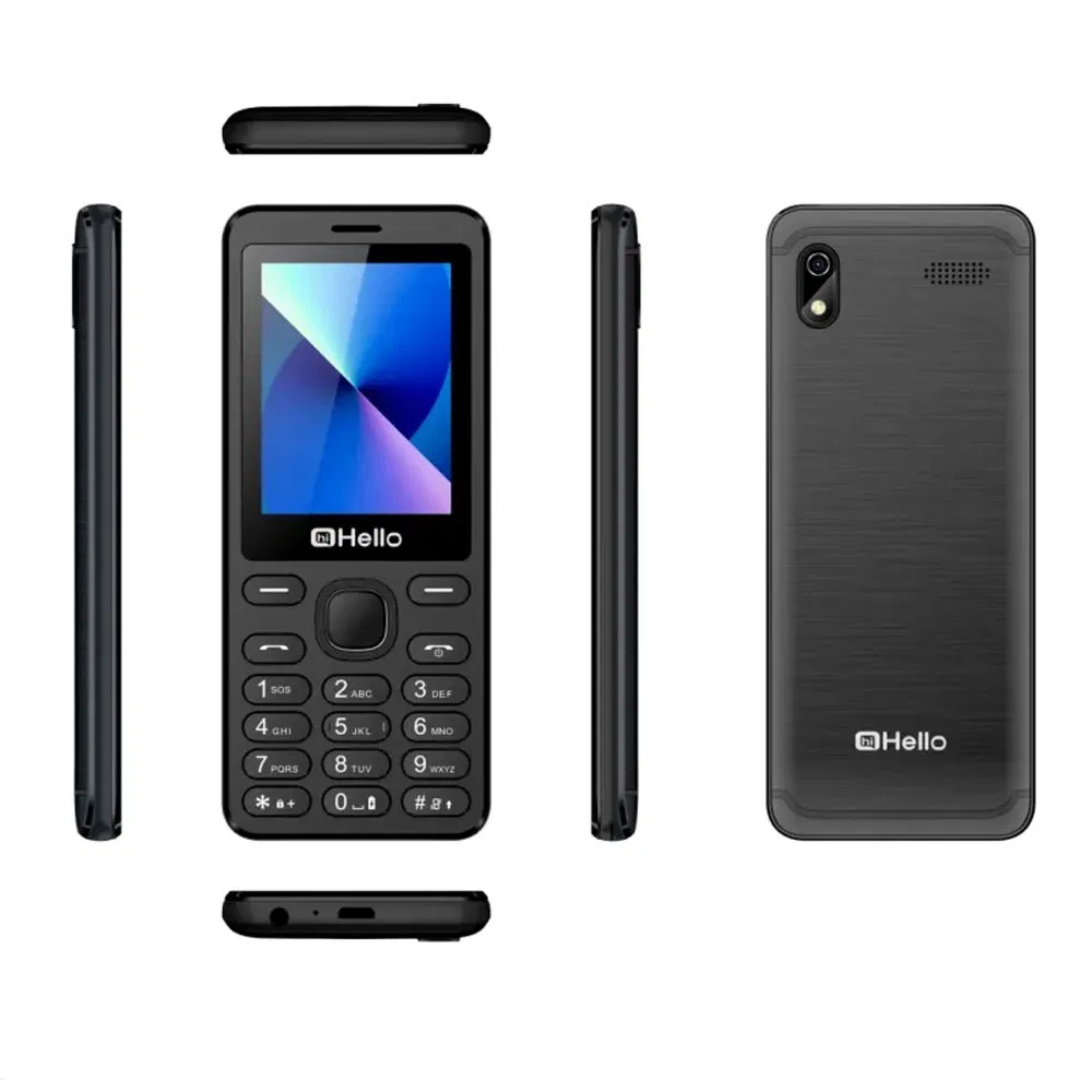 Компактный 2G GSM телефон с 2.4-дюймовым экраном и долгим аккумулятором